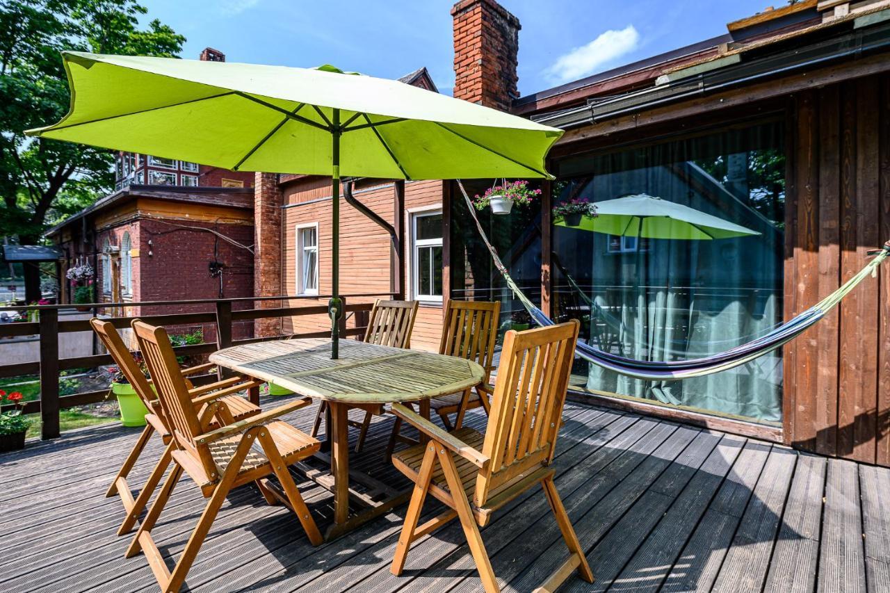 Holiday Apartment With Terrace Liepaja Bagian luar foto